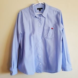 Banana Republic Quinn Je T'Aime Blouse XL